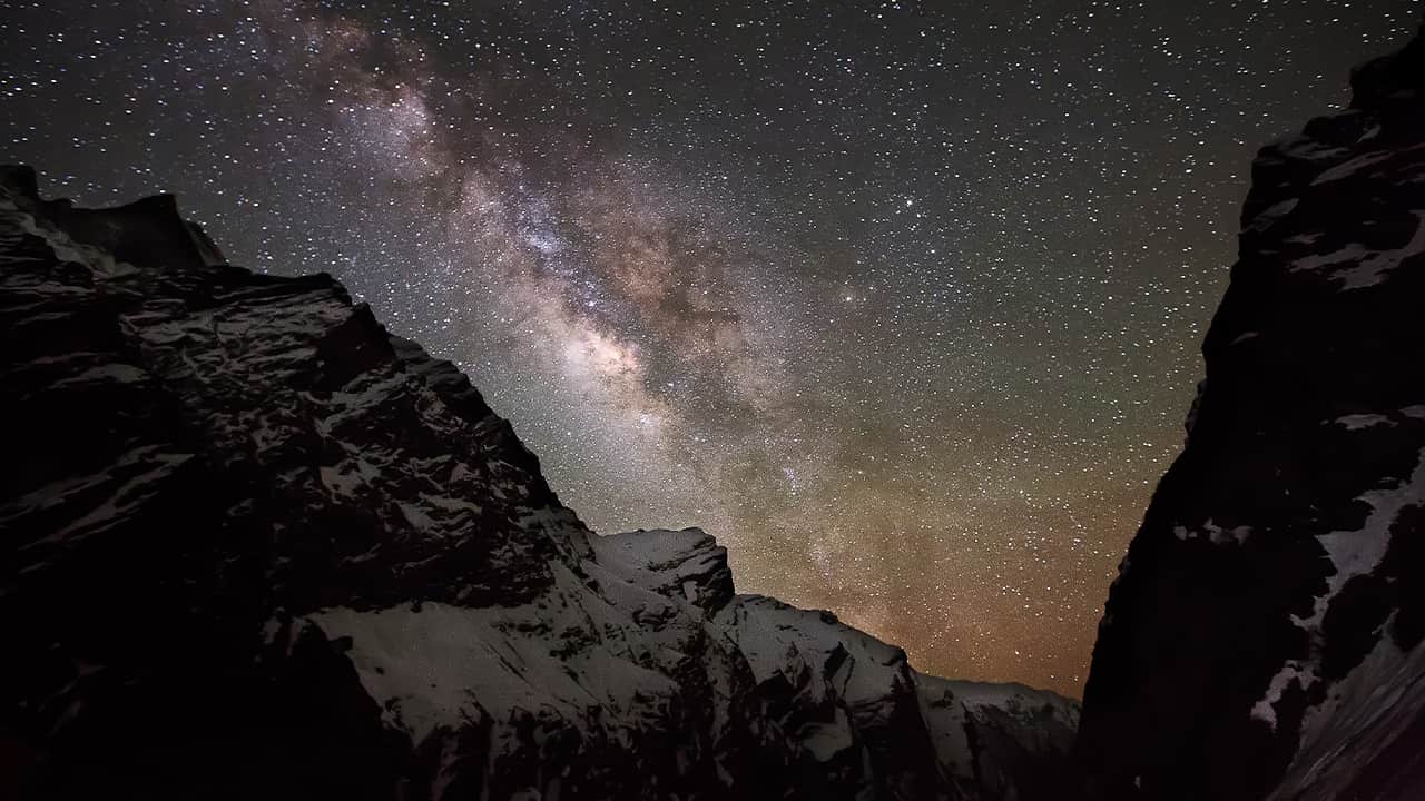 Goodbye, dark sky. The stars are rapidly disappearing from our