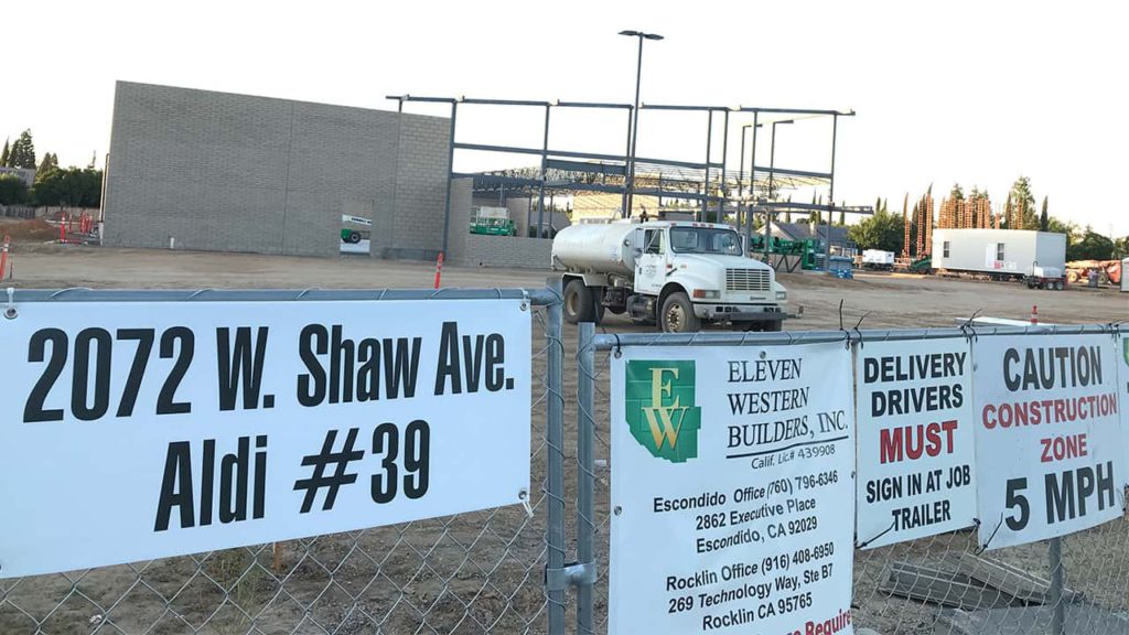 New ALDI Supermarket Site Takes Shape in NW Fresno GV Wire Explore