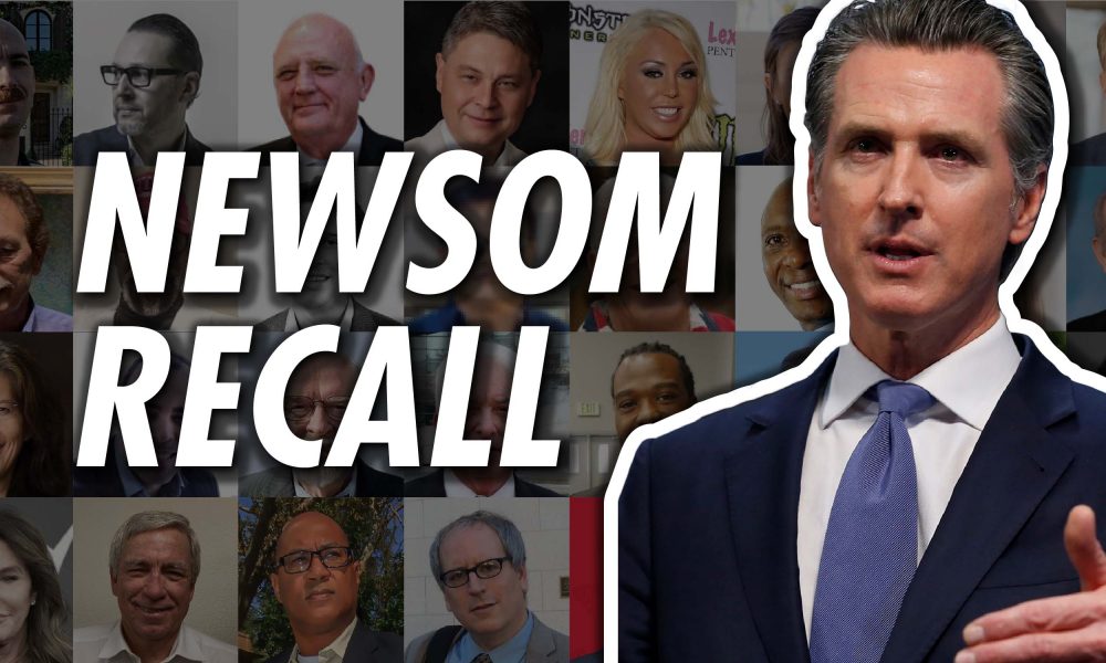New Poll Support for Newsom Recall Grows, Elder Increases Lead as
