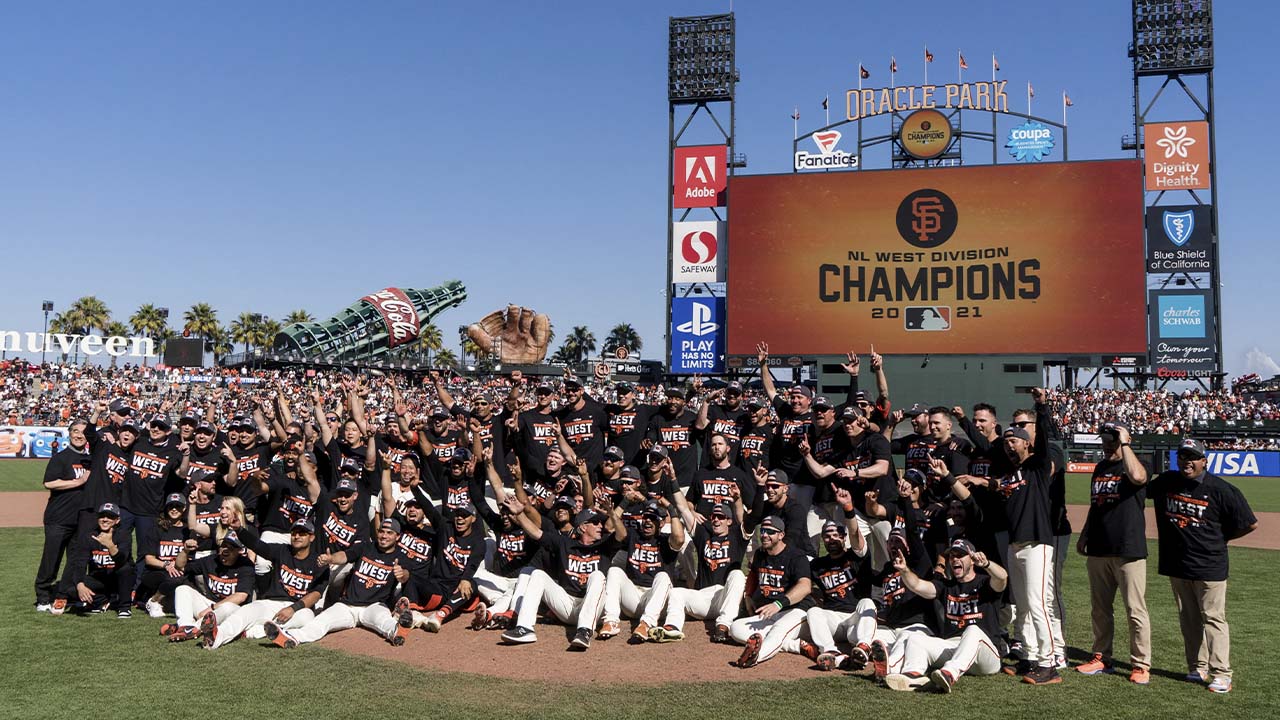 San Francisco Giants Nl West Division Champions 2021 Polo Shirt Limited  Edition in 2023