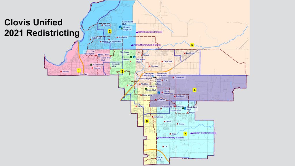 Clovis School Trustee Offers Up His Own Redistricting Map GV Wire