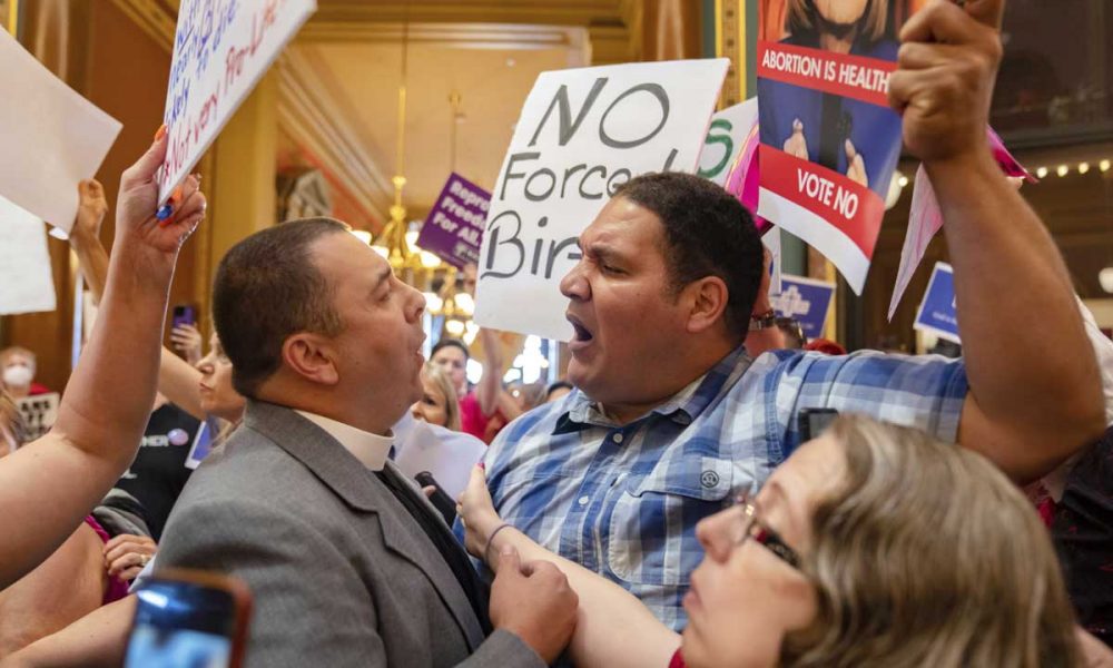 Republicans Pass Iowa Bill Banning Most Abortions After About 6 Weeks - GV Wire - Vimarsana News