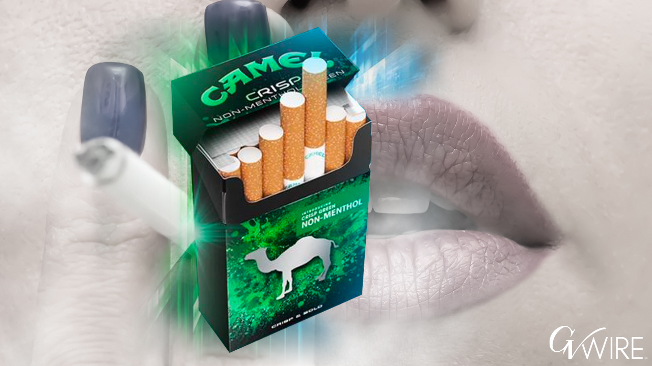 new camel crush tobacco