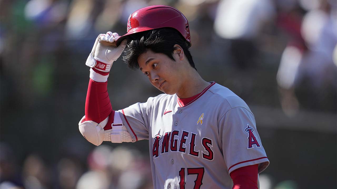 Angels say they won't trade Shohei Ohtani. He celebrates with a 1